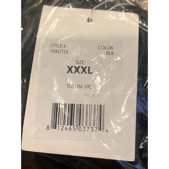 NWT Andie The Tulum Ciss Cross OnePiece Baywatch Moment Removable Cups 3XL Black - Picture 8 of 16